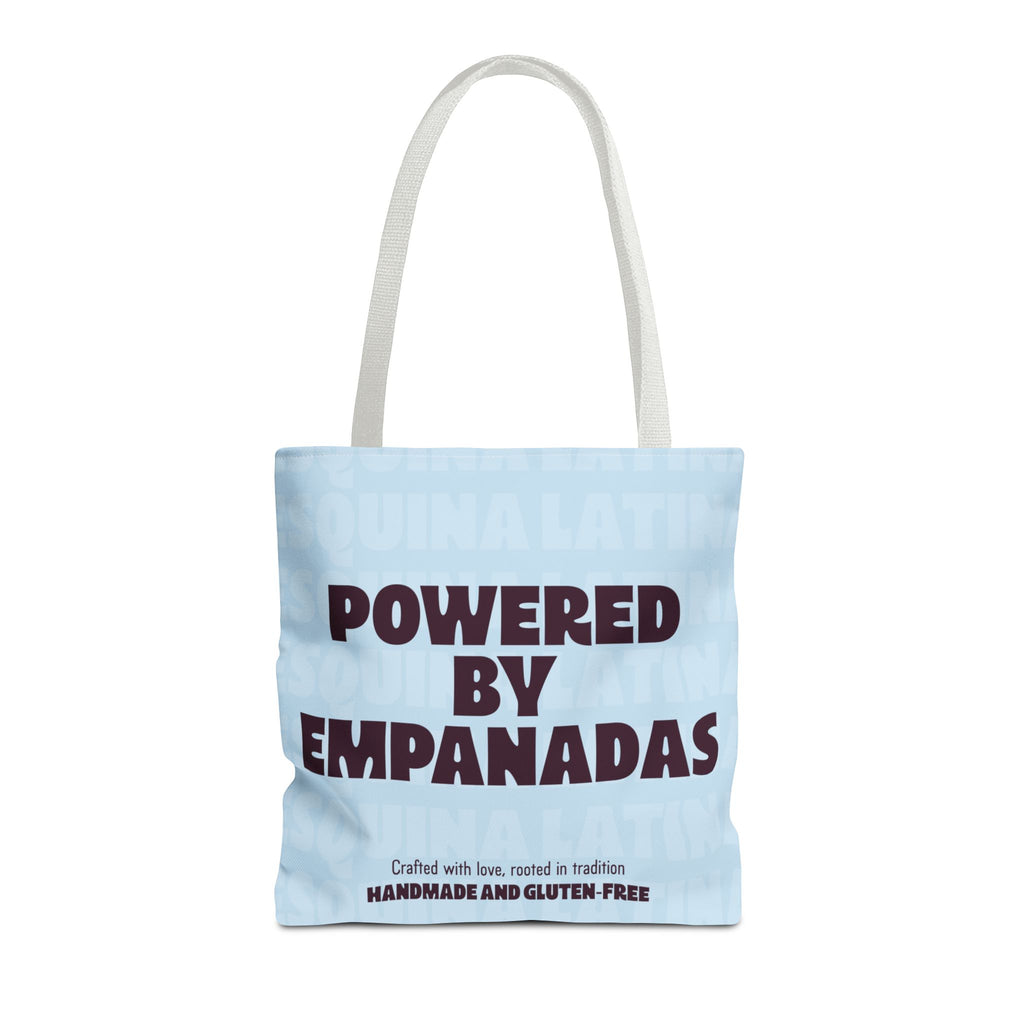 Esquina Latina Tote Bag — "Powered By Empanadas" Market Tote