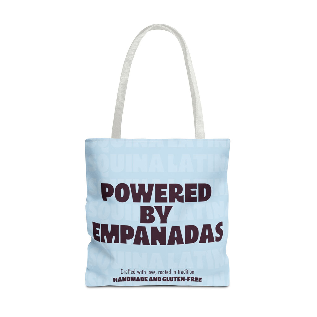 Esquina Latina Tote Bag — "Powered By Empanadas" Market Tote