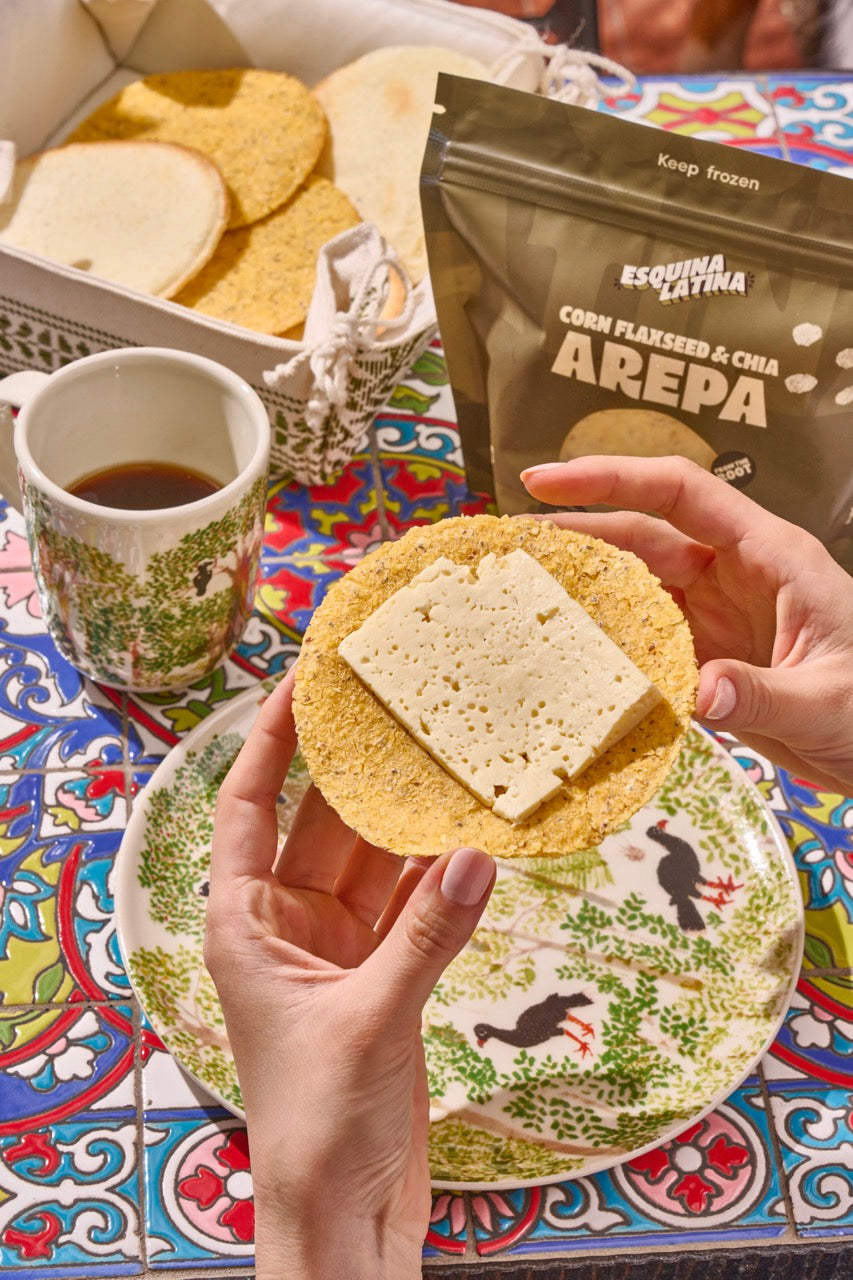 Corn, Flaxseed & Chia Arepas 3 Pack