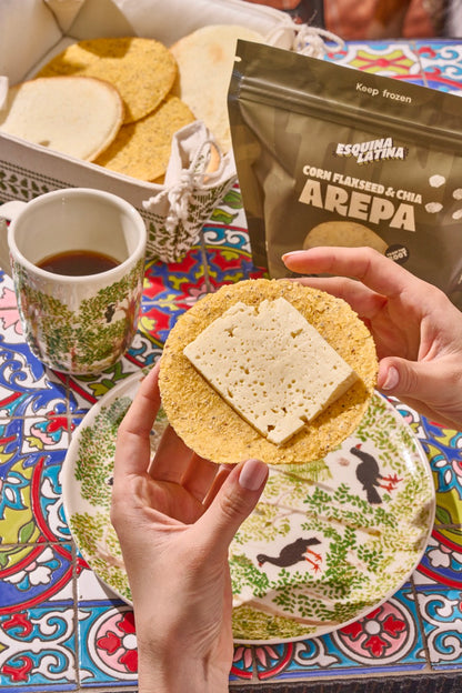 Corn, Flaxseed & Chia Arepas 3 Pack