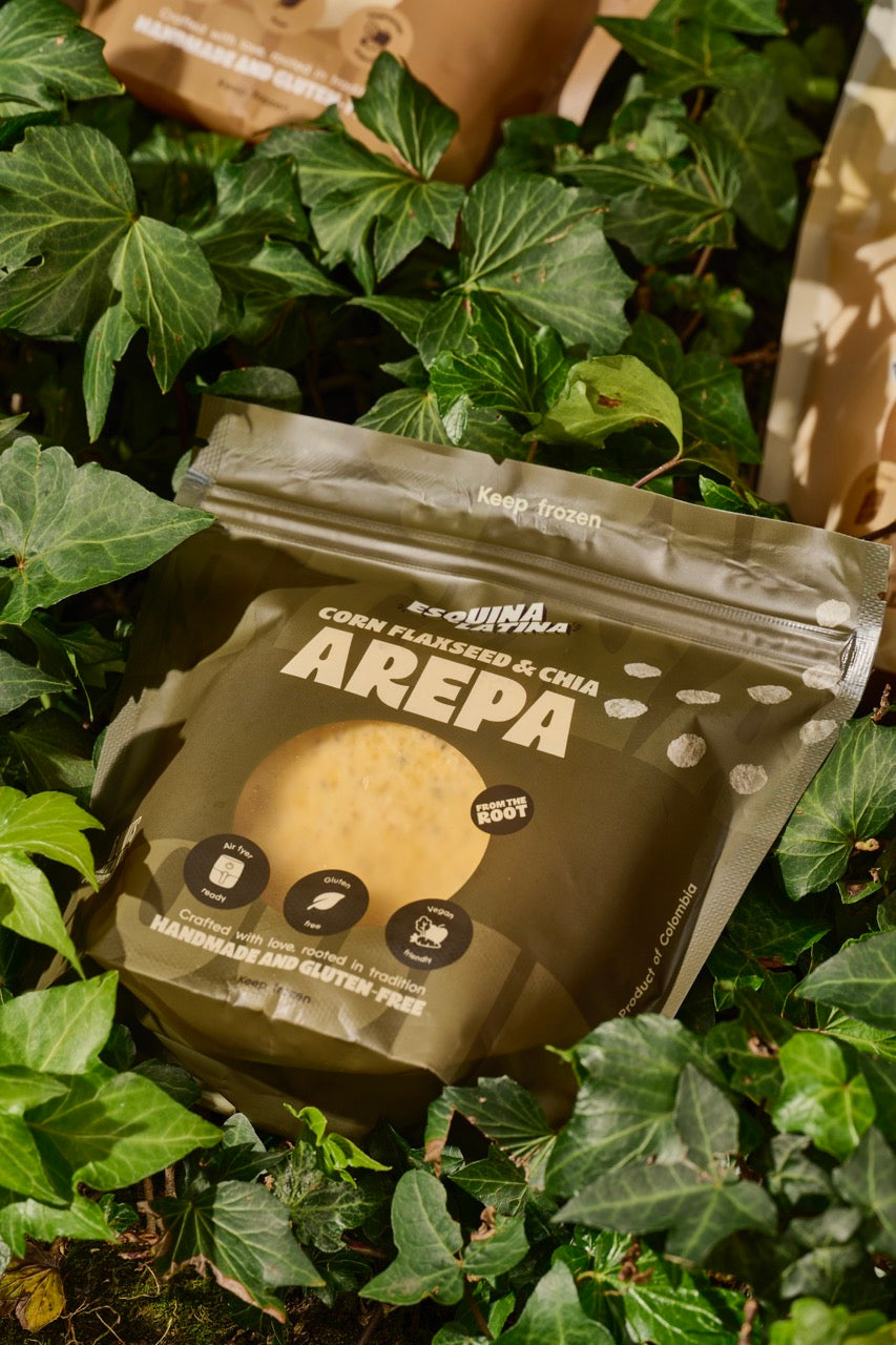 Corn, Flaxseed & Chia Arepas 3 Pack